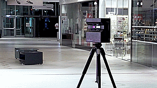 Matterport camera location scan