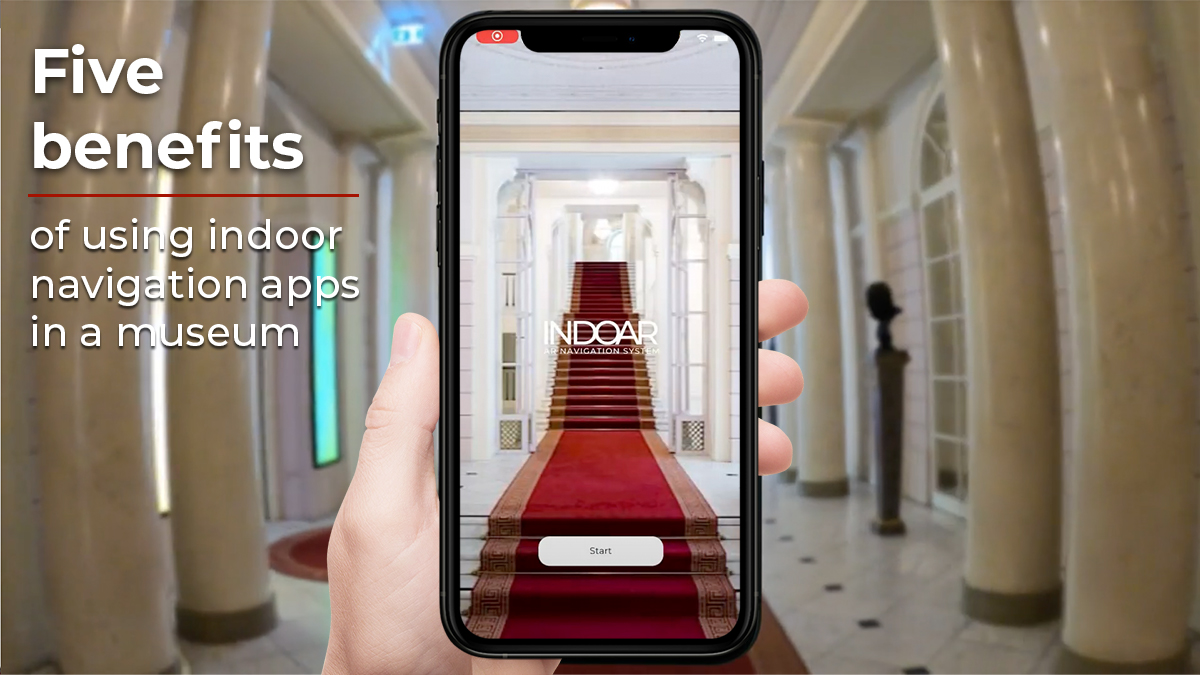 indoor navigation apps in a museumINDOAR blog