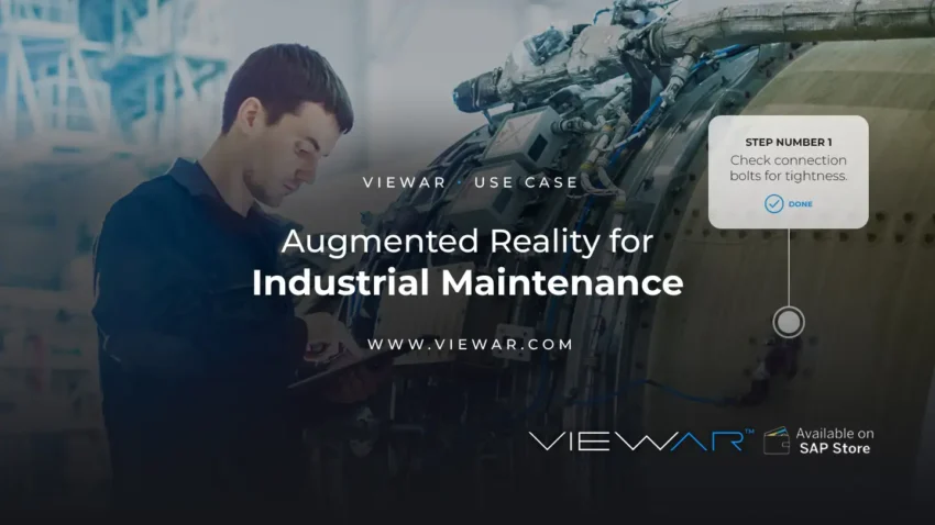 Augmented reality for industrial maintenance tasks