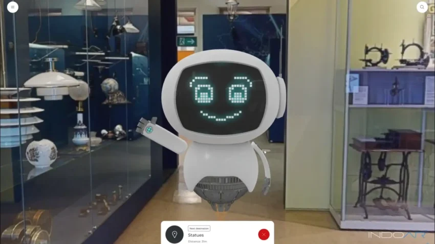 VR Web Experience – all AR features now in VR